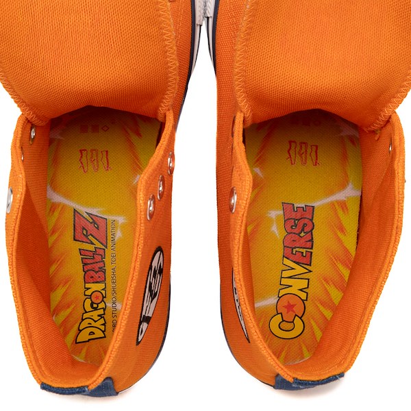 alternate view Converse x Dragon Ball Z Chuck Taylor All Star High-Top Goku Sneaker - Exuberance / Cheery TomatoALT2B