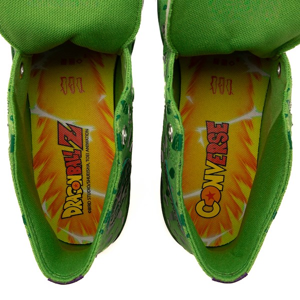 alternate view Converse x Dragon Ball Z Chuck Taylor All Star High-Top Cell Sneaker - Peridot / Garden GreenALT2B