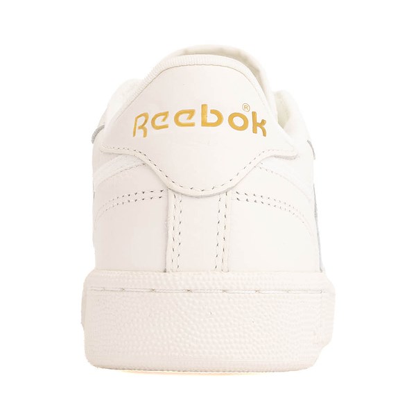 Mens Reebok Club C 85 Athletic Shoe - White / Chalk Gold