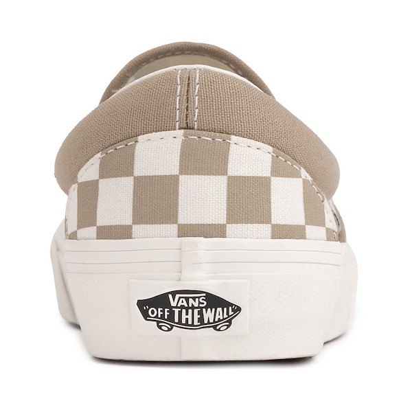 alternate view Vans Classic Slip-On Checkerboard Skate Shoe - IncenseALT4