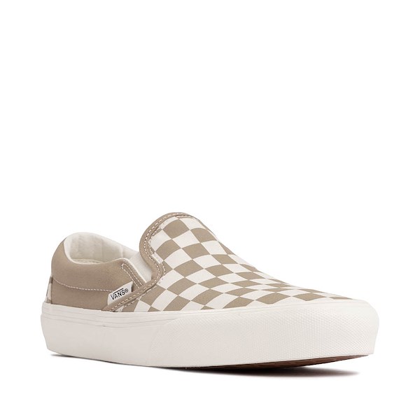 alternate view Vans Classic Slip-On Checkerboard Skate Shoe - IncenseALT5