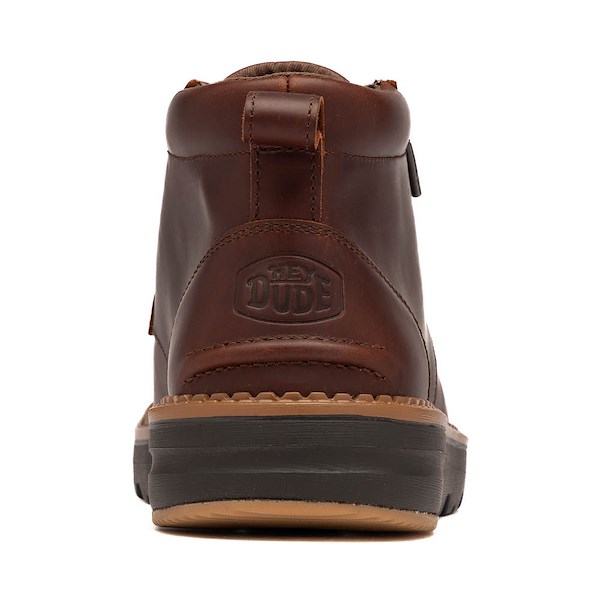 Mens HEYDUDE Flint Boot - Argan / Chocolate