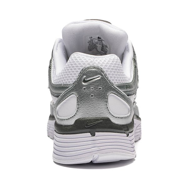 Womens Nike P-6000 Athletic Shoe - White / Mica Green / Camo Green